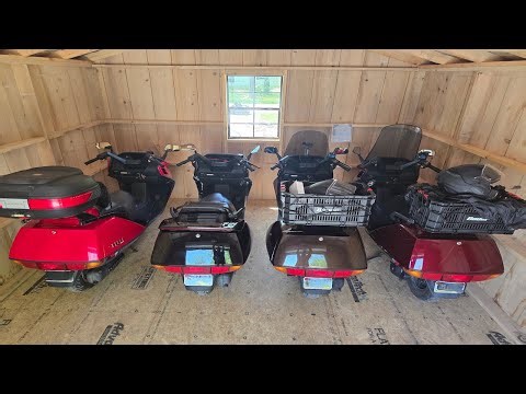 Honda Helix Scooter Shack Update. Harbor Freight Battery Tender Mod