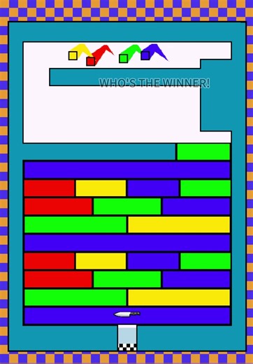 #satisfyingvideo #squarerace #square #race | square cross