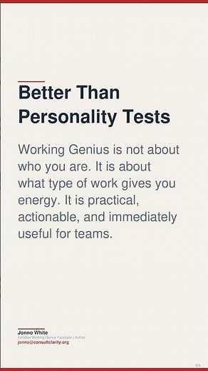 Genius, Competency, or Frustration? Working Genius Explained