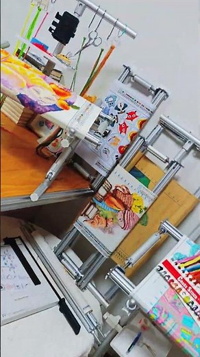 Cross Stitch Tools You NEED! 😍embroidery frame & Adjustable Stands for Faster Stitching