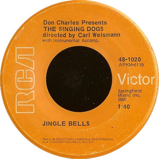 Don Charles Presents The Singing Dogs - Jingle Bells / Oh! Susanna