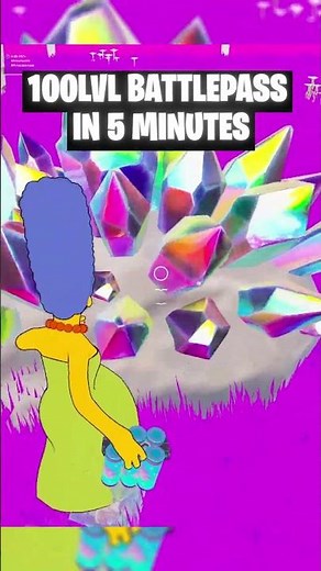 This Fortnite XP map MAXED OUT simpsons battle pass in seconds #fortnite #fortnitexp