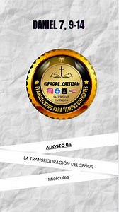 Daniel 7, 9–14 - Aunque el mundo tiemble, el trono de Dios permanece firme. #padrecristian | Padre Cristian