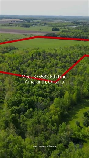Farmland For Sale in Dufferin County | 375533 6th Line, Amaranth, Ontario | Susan Moffat