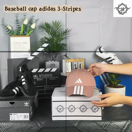 Adidas Baseball Cap Pink | 3-Stripes New Logo | Stylish & Sporty Look 2025 🧢💖