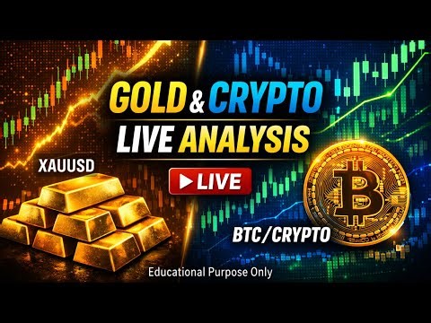 Live Forex Trading | Gold (XAUUSD) & Crypto Analysis