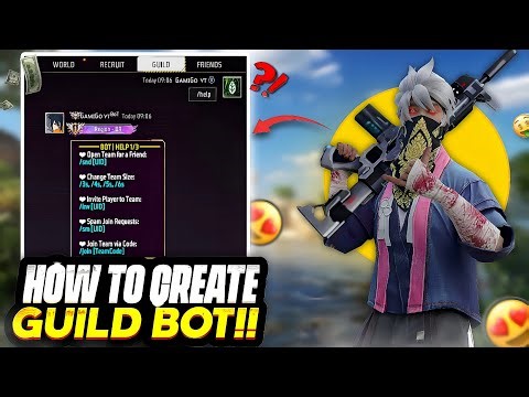 🔥Free Fire Guild Bot Kaise Banaye? 😱 | Smart Guild Bot Setup Tutorial 🤖 | 100% Working Method