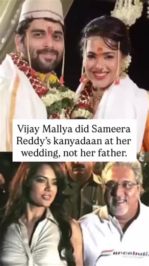 Vijay Mallya Performs Kanyadan at Sameera Reddy's Wedding