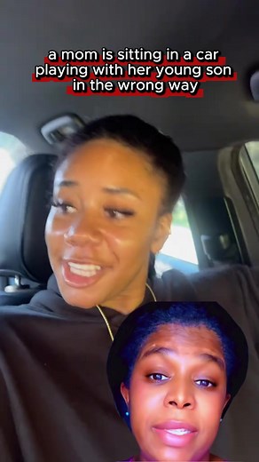 Mother and Son Playtime in the Car