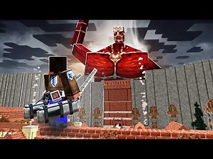 This Attack on Titan Mod for Minecraft is ABSOLUTELY INSANE (Denny's AOT) | Minecraft AOT Mods