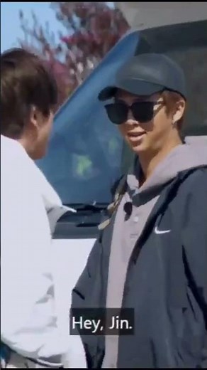 #namjoon's litu' dance welcoming seokjin back #shorts #namjin #bts