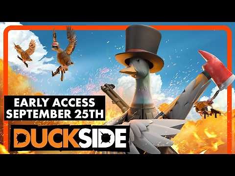 DUCKSIDE Release Trailer | Persistent World Survival Game | DUCKS WITH GUNS