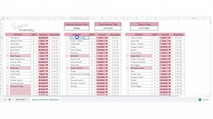 Spices Inventory List, Pantry Inventory Spreadsheet, Spice Inventory Checklist, Spices Inventory Tracker Sheet, Herb Inventory, Herbs Google - Etsy