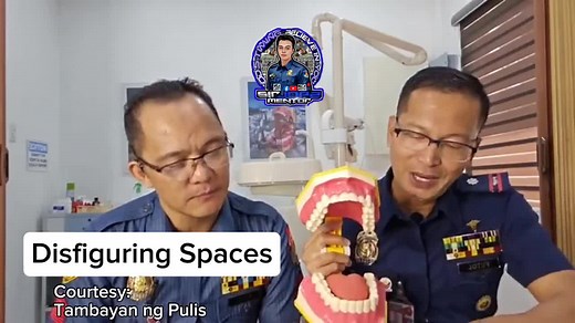 Disfiguring Spaces Courtesy: Tambayan NG PULIS RMDU NCR #believeinyourself #trustgodstiming #PNPRecruitment