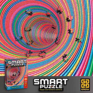 93 reactions · 15 comments | O Smart Puzzle Túnel de Cores traz 655...