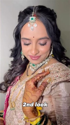 Real bride ✨ | #bridelmakup #bride #shorts #makeup #makeupartist #rajshrimore