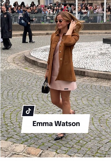 Emma Watson auf der Miu Miu Spring/Summer 2026 Show