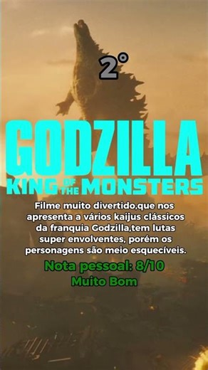 GODZILLA de 2014 é o PIOR DE TODOS?