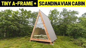 Tiny A-Frame with Nordic Style