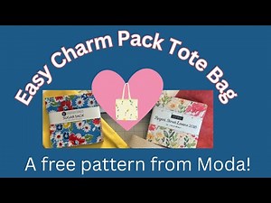 Grab a cute charm pack & get your Sew-Jo back with a quick and easy pattern!