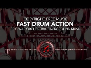 Action Drum Percussion Music (No Copyright)