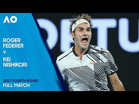 Roger Federer v Kei Nishikori Full Match | Australian Open 2017 Fourth Round