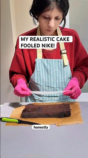 How I Fooled NIKE with 4 Hyper-Realistic Shoe Cakes #realisticcake #behindthescenes