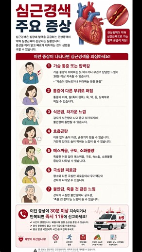심근경색 증상