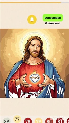 ​Beautiful Jesus Digital Painting | Spiritual Art​#JesusArt #DigitalPainting #ArtStudio #Religiou