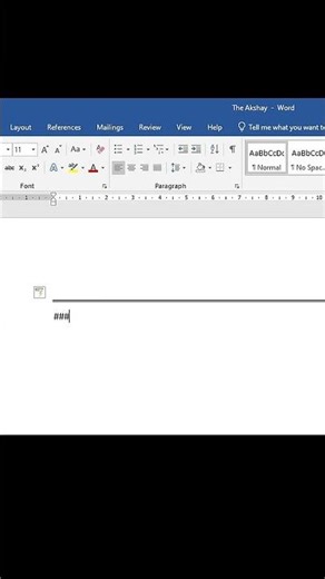 MS Word Insert Line Tricks | Create Horizontal Lines Instantly 🔥