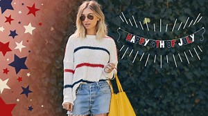 5.5K views · 167 reactions | Don’t know what to wear or make this Fourth of July? Here are a few of our favorite Fourth-inspired outfits, recipes, and DIYs to help inspire your Independence Day ! bit.ly/4thofJulyRoundup | cupcakes and cashmere | Facebook