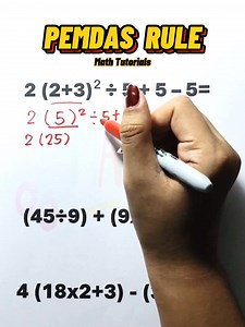 251K views · 1.2K reactions | Order of Operations ‼️ PEMDAS RULE‼️ #Math #mathteachergon #akositeachergon #MathematicsChallenge #basicmath #MathTutorials #MathTutor #mathmadeeasy #mathtechnique #PEMDAS | Math Tutorials | Facebook