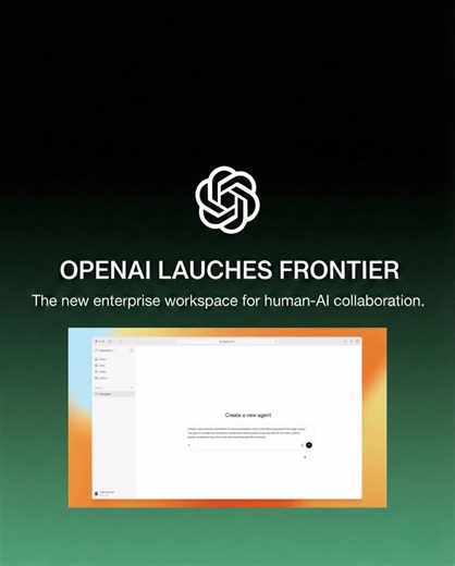 OpenAI has launched Frontier, a specialized enterprise platform designed to move AI beyond the chat interface and into the core of business operations. Unlike standard LLMs, Frontier is built to host a workforce of autonomous agents that share business context, execute complex multi-step workflows, and operate with individual employee IDs and permissions. Learn more about frontier at AI Horizons. #ai #chatgpt #work #business #trending