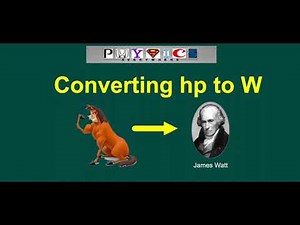 What are hp (horse power)? Horse Power (hp) to Watts (W) Conversion