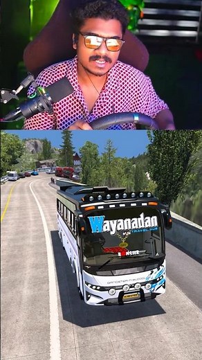 KHALEEFA BUS RACE WITH WAYANADAN BUS പണി പാളി 💥 ❌️ #shorts #short