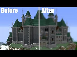 I finished the back of Grian's Mansion