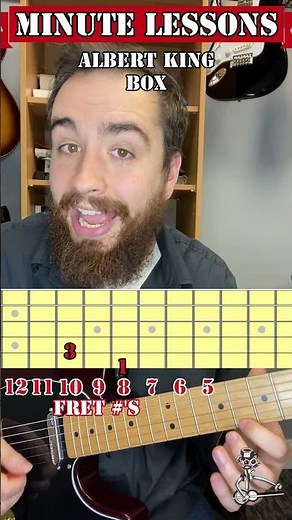 How to Play the Albert King Box! #albertking #bluesscale #guitar #guitarlesson