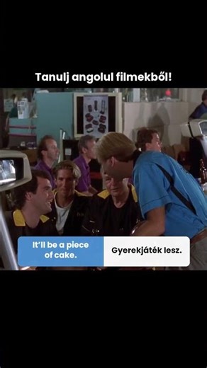 It'll be a piece of cake. #angol #nyelvtanulás #English