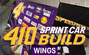 Wings Install - 410 Sprint Car Build