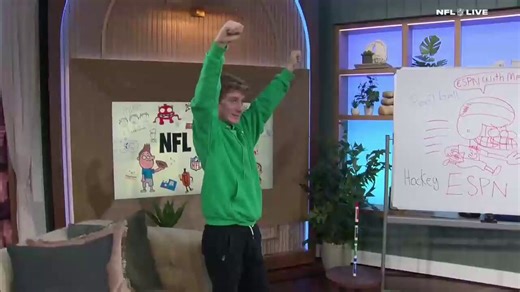 Heartwarming: When Dan Orlovsky's autistic son, Madden, joined NFL Live and made everyone on set cry while highlighting Autism Awareness Day with his drawings.You can just see how proud Dan is of his son.What a special moment captured 🥹❤️