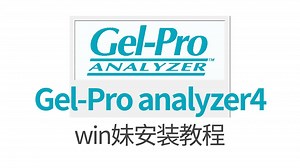 Gel-Pro analyzer4科学图像分析软件安装教程