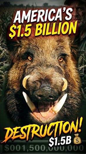 The $1.5 Billion Animal Destroying America 🐗‪@zoo_curious12‬