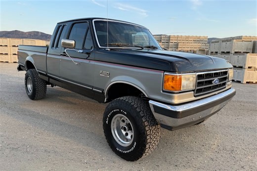 No Reserve: 1990 Ford F-150 XLT Lariat SuperCab 4×4