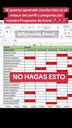 Aprende Excel on TikTok