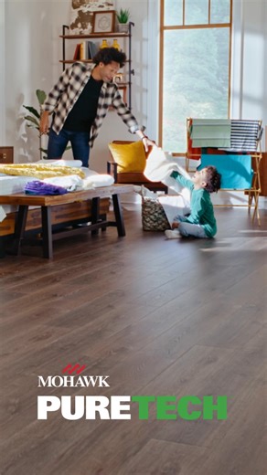 13 reactions |  Ready for the future of flooring? Meet Mohawk PureTech — waterproof, eco-friendly, and 3X more scratch resistant than vinyl. Durable, pet-proof, and stylish — all✨ #mohawkpuretech #GeorgiaCarpet #EcoFriendlyFloors #PetFriendlyFloors | Georgia Carpet Industries | Facebook