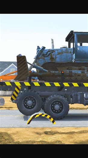 Tractor Bridge Challenge 😱 | Realistic Construction Game