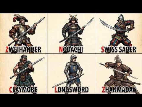 Every Advantage Of Each Historical Two Handed Sword Explained