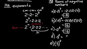Lesson 19 DIVE Algebra 1, 3rd Edition
