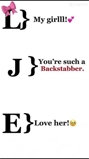 Back stabber and yes E is for ej from &team #dontletmakipickthehashtagsfortheirvideoswnymoreplease