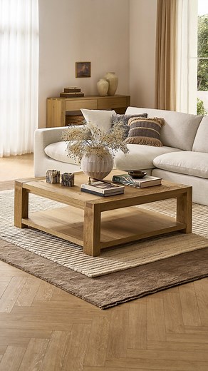 Castlery US on Instagram: "From dining tables to sideboards, Bradley's dovetail joinery and wire-brushed natural finish bring bold, farmhouse-inspired design that add major main character energy to any space! ✨⁠ ⁠ 🔍: Bradley Collection"